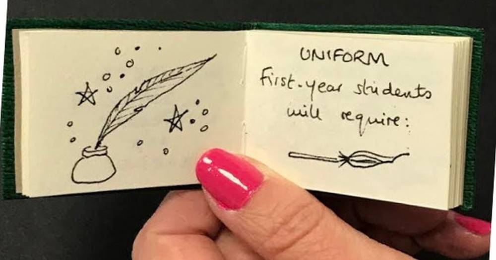 Tiny Harry Potter book handwritten by J K Rowling could scoop £150k at auction - www.dailyrecord.co.uk
