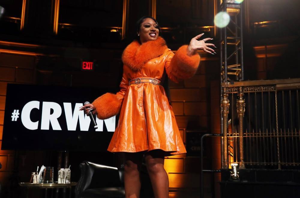 Megan Thee Stallion Serves Up Class in Juicy Head-To-Toe Orange Outfit: See Pics - www.billboard.com - county Wilson
