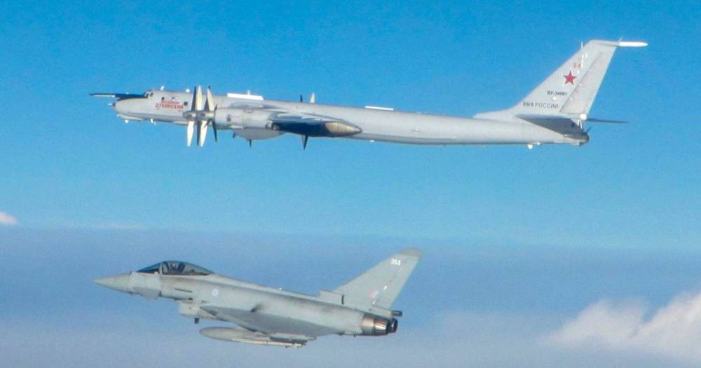RAF fighter jets scrambled to intercept Russian bomber off Scots coast - www.dailyrecord.co.uk - Britain - Scotland - Ireland - Russia