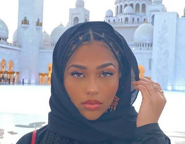 Jordyn Woods Reacts to Backlash for Wearing an Abaya on Middle East Trip - www.eonline.com - city Abu Dhabi