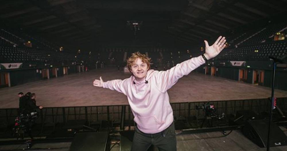 Lewis Capaldi urges fans to bring extra sanitiser to his sold out gig - www.dailyrecord.co.uk - Scotland - USA