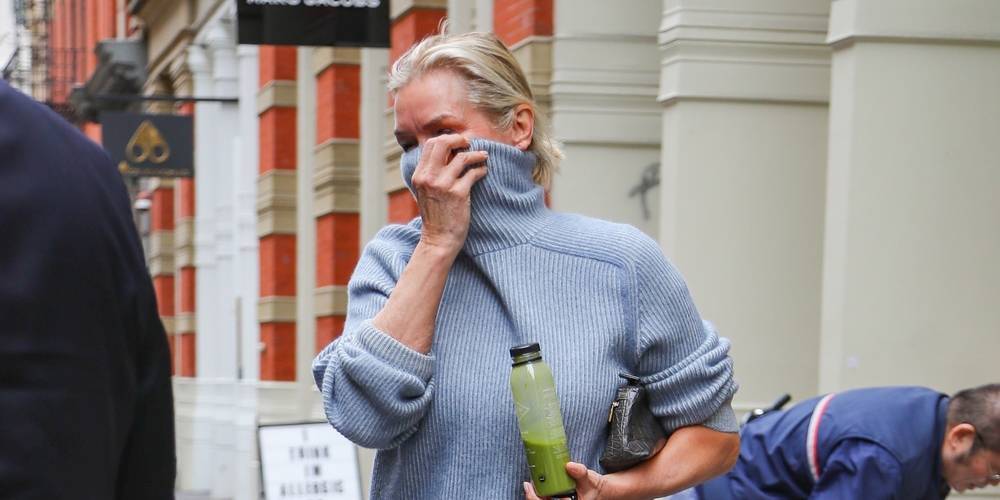 Yolanda Hadid Covers Her Mouth Amid Coronavirus Concerns After Visiting Daughter Bella Hadid's Apartment in NYC - www.justjared.com - New York