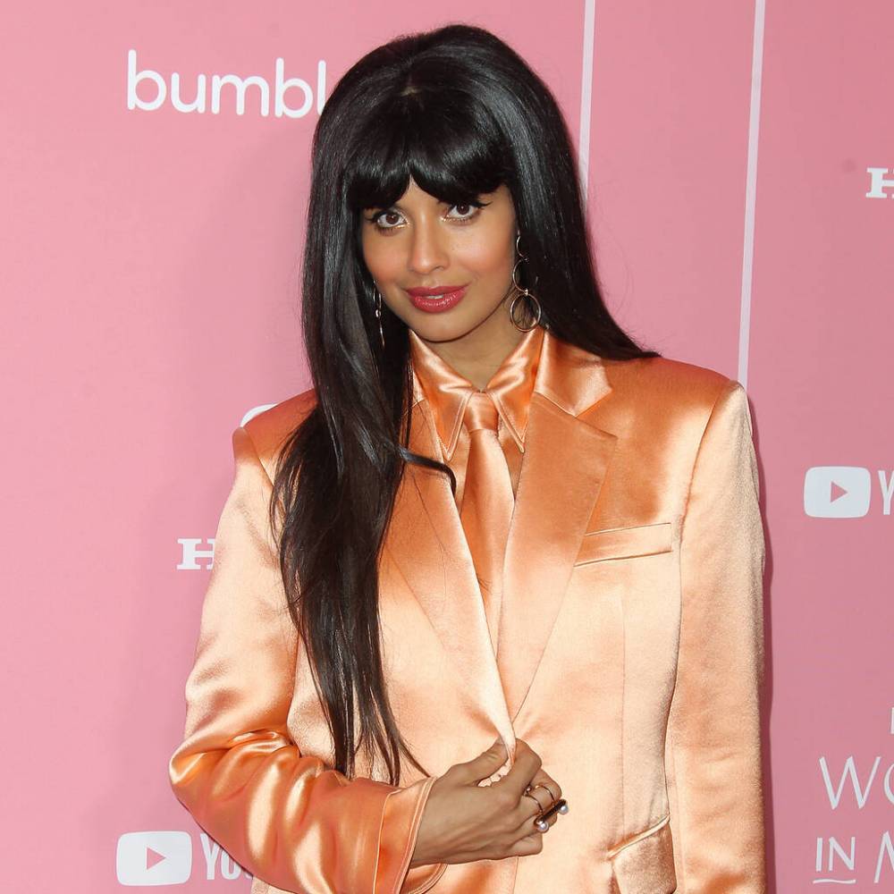 Jameela Jamil poses in suits for Playboy - www.peoplemagazine.co.za