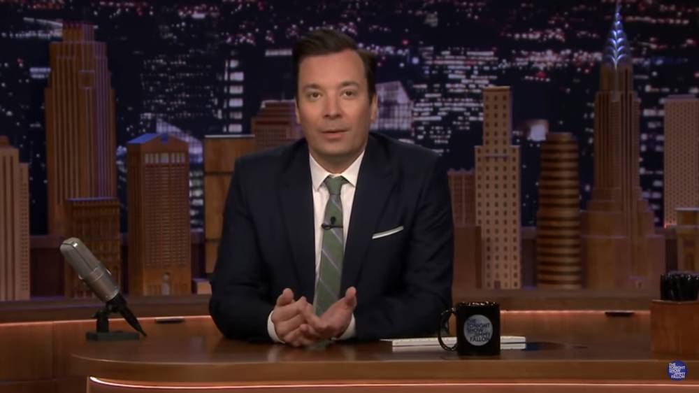 Jimmy Fallon Delivers Awkward Monologue Without A Studio Audience As ‘Tonight Show’ Suspends Production Amid Coronavirus Crisis - etcanada.com - city Vancouver