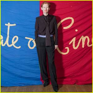 Tilda Swinton Hosts Special Screening of 'The Garden' at BFI Southbank in Support of Prospect Cottage! - www.justjared.com - London