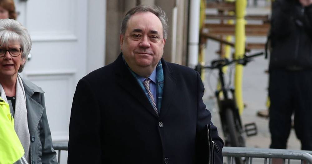Alex Salmond trial hears man allegedly told former first minister 'behave yourself' when he tried to stroke woman - www.dailyrecord.co.uk