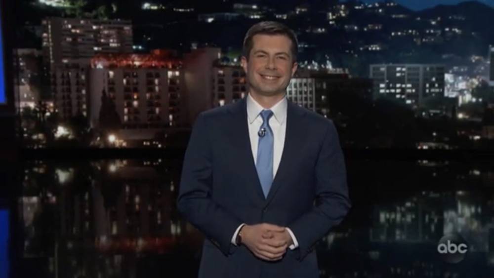 WATCH: Pete Buttigieg Hosts ‘Jimmy Kimmel Live’ - thegavoice.com