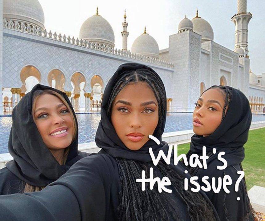 Jordyn Woods Responds To Backlash For Wearing A Traditional Abaya In Abu Dhabi: ‘I Just Got Properly Educated’ - perezhilton.com - city Abu Dhabi
