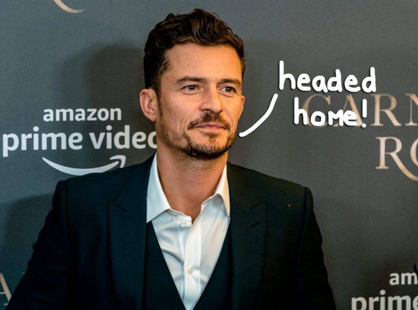 Orlando Bloom Heads Back To The US To ‘Self-Quarantine’ After Filming In Czech Republic - perezhilton.com - USA - Czech Republic - city Prague, Czech Republic