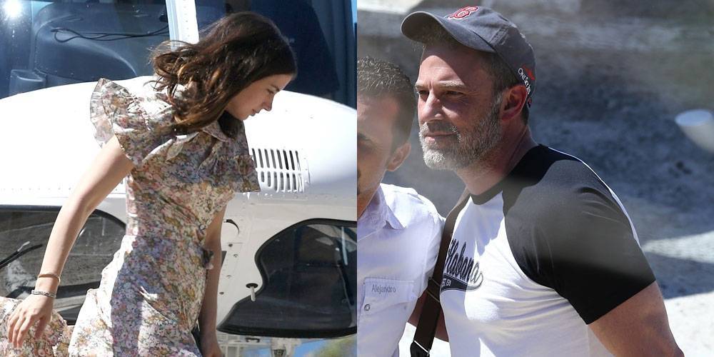 Ben Affleck & Ana de Armas Board a Helicopter to Leave Costa Rica After Vacation - www.justjared.com - Los Angeles - USA - Costa Rica - city Venice