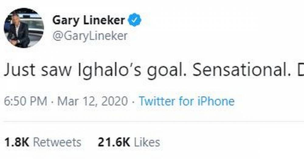 Gary Lineker disagrees with Paul Ince over Odion Ighalo's Manchester United goal vs LASK - www.manchestereveningnews.co.uk - Manchester