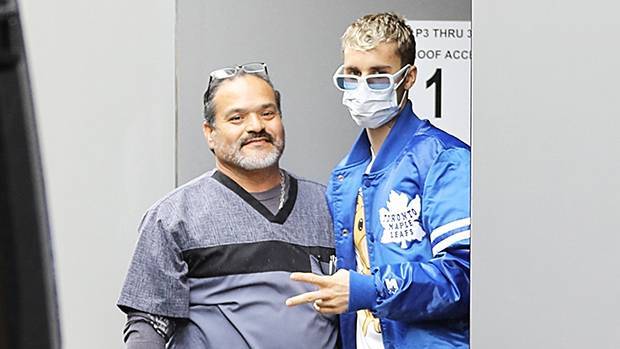 Justin Bieber Wears Face Mask While Out With Hailey Baldwin in Beverly Hills — See Pics - hollywoodlife.com - California - county Baldwin