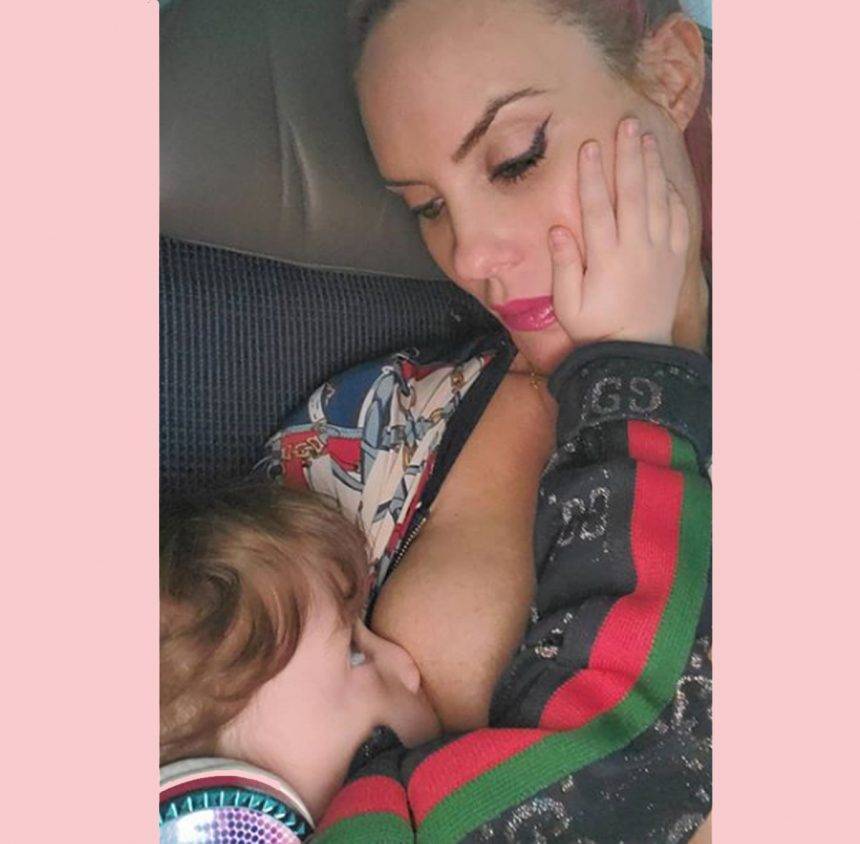 Coco Austin Shares Photo Of 4-Year-Old Daughter Enjoying ‘Boob Time’ - perezhilton.com