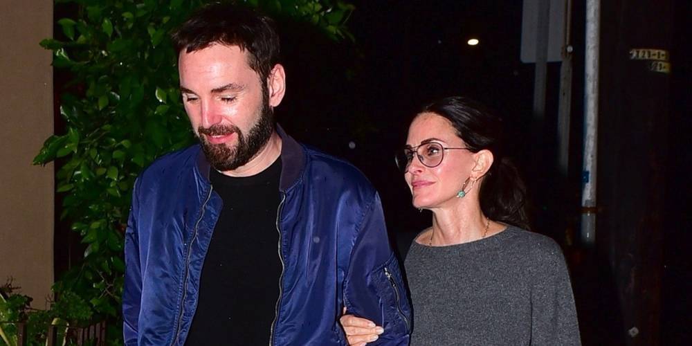 Courteney Cox & Johnny McDaid Enjoy A Dinner Date Night Out - www.justjared.com - Los Angeles