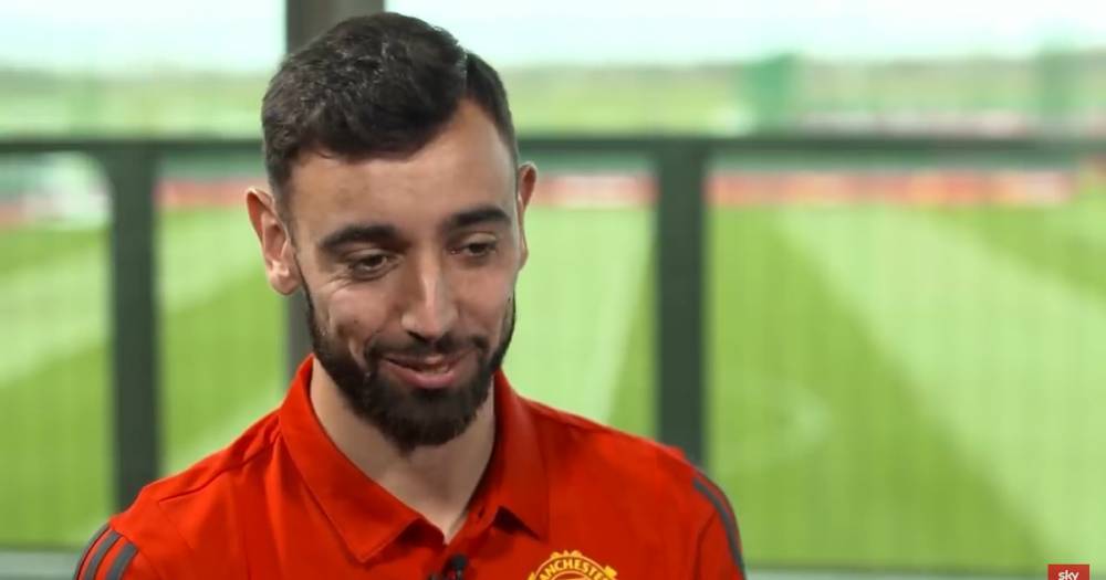 Bruno Fernandes reacts to his new Manchester United chant - www.manchestereveningnews.co.uk - Manchester - Portugal - Lisbon