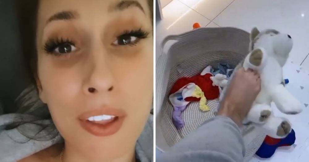Stacey Solomon hits back at trolls after she picked up toys with her feet insisting they were clean - www.ok.co.uk