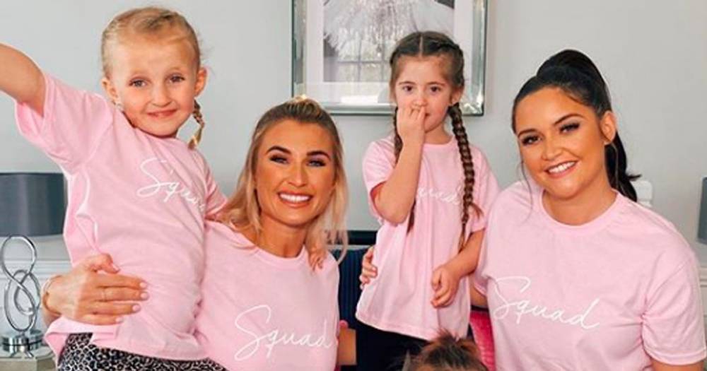 Jacqueline Jossa teams up with Billie Faiers and kids for 'crazy' photoshoot to launch new collection - www.ok.co.uk