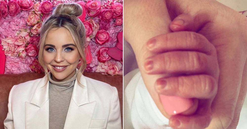 Lydia Bright reveals she's returned to work with baby Loretta in tow - www.ok.co.uk