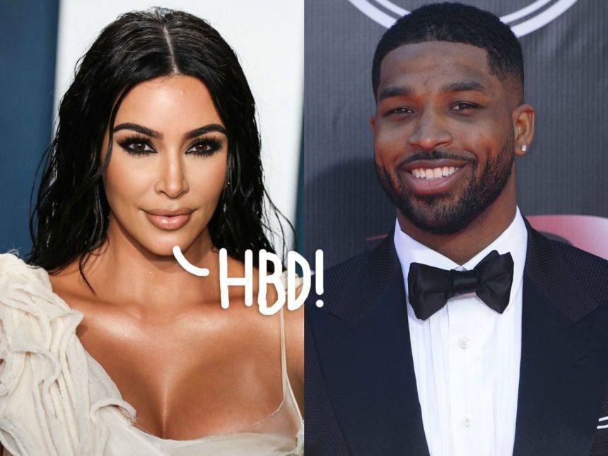 Kim Kardashian Shares A Surprising Message To Tristan Thompson For His 29th Birthday! - perezhilton.com
