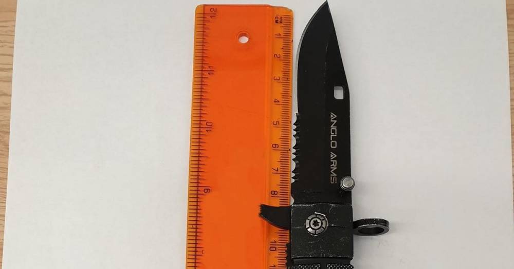 Man arrested after he was found carrying this military-style knife in the Gay Village - www.manchestereveningnews.co.uk - Manchester