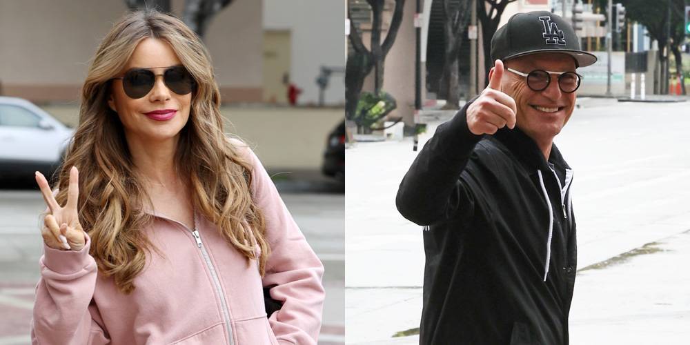 Sofia Vergara & Howie Mandel Step Out for 'AGT' Taping Before Show Stops Production - www.justjared.com - Los Angeles