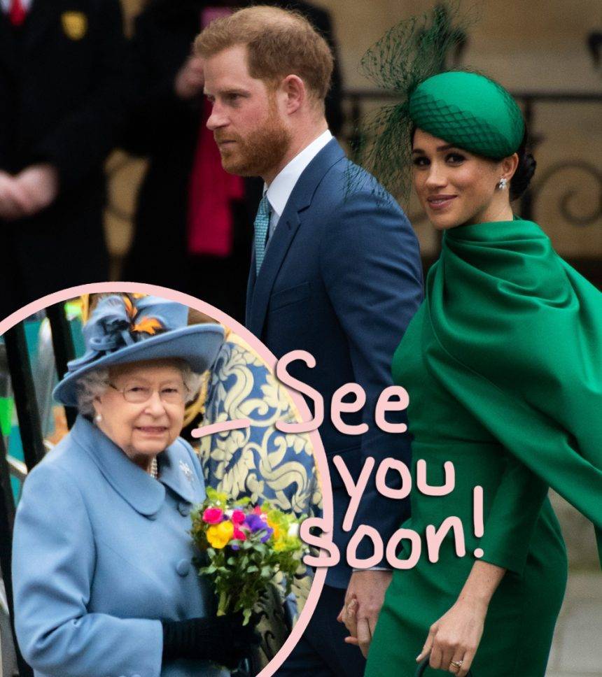 Prince Harry & Meghan Markle Will Visit Queen Elizabeth This Summer — With Master Archie Along, Too! - perezhilton.com - Britain