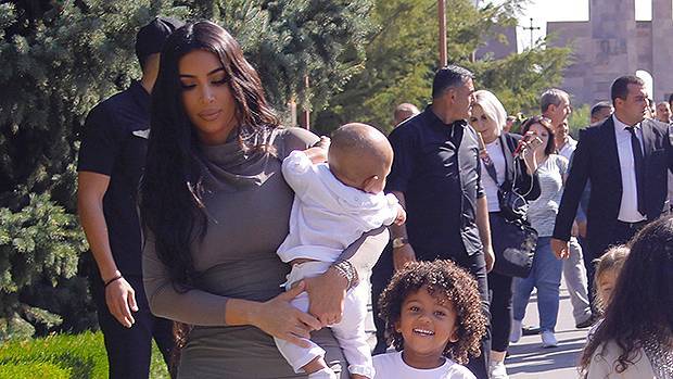 Kim Kardashian’s Son Saint, 4, Hogs The Camera From His Baby Brother Psalm, 10 Mos., In Funny New Video - hollywoodlife.com