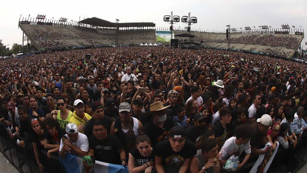 Mexico Holds Big Music Festival Despite Coronavirus Concerns - www.hollywoodreporter.com - Mexico - city Mexico