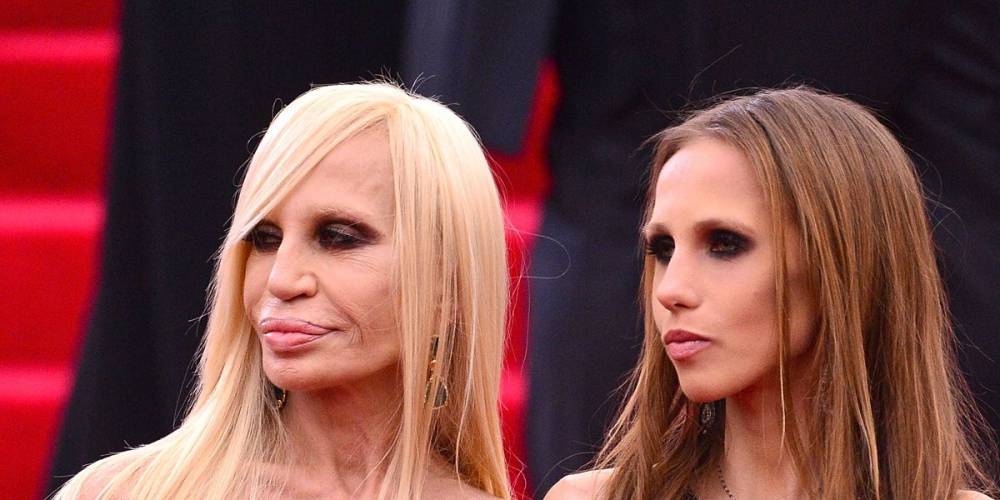 Donatella Versace and her Daughter Allegra Donate €200,000 to Milan Hospital - www.elle.com