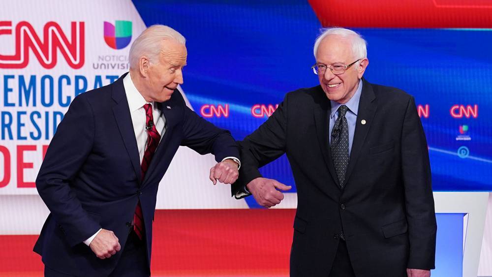 Joe Biden and Bernie Sanders Share Coronavirus Plans During Democratic Debate - www.hollywoodreporter.com - Arizona - Columbia