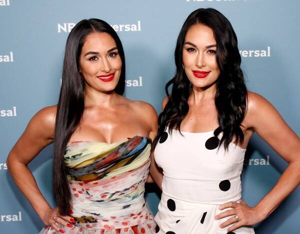 Nikki and Brie Bella Show Off Their Baby Bumps in Adorable Bikini Pics - www.eonline.com