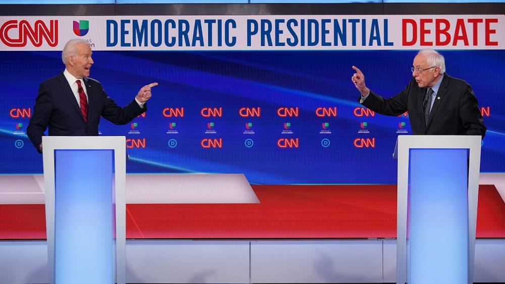 Debate: Bernie Sanders and Joe Biden Cast Themselves as Best Leader Amid Crisis - www.hollywoodreporter.com - state Vermont