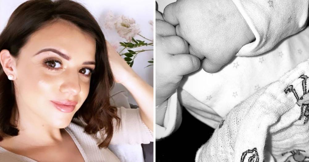 Lucy Mecklenburgh glows in new picture as she finally manages to get some sleep after welcoming baby son - www.ok.co.uk