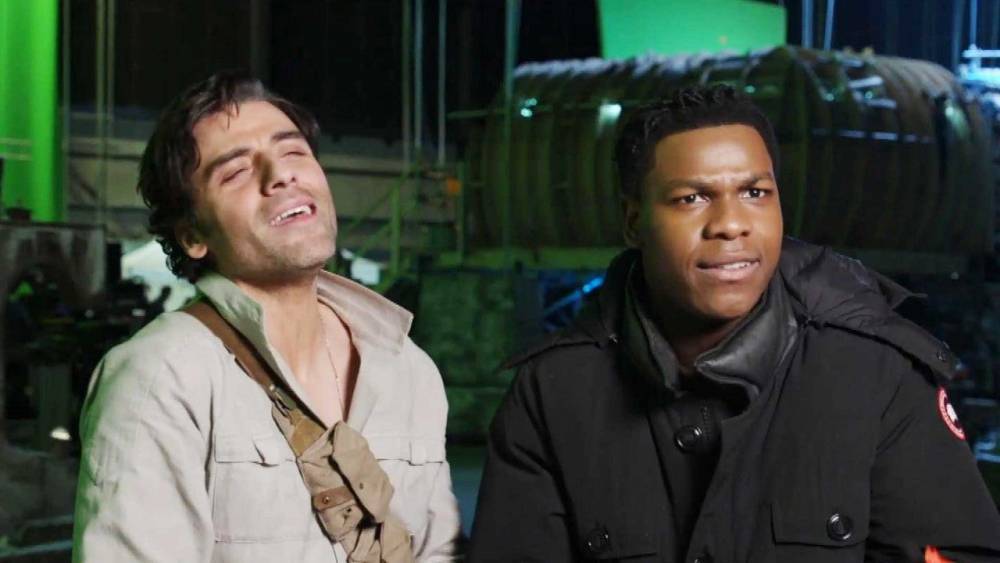 John Boyega and Oscar Isaac Recall Their 'Chemistry' in First 'Star Wars' Audition (Exclusive) - www.etonline.com