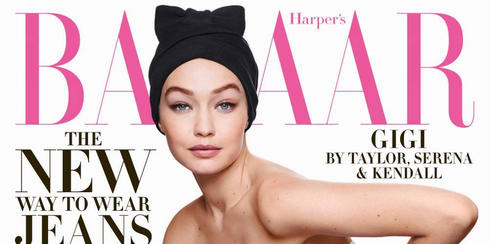 Gigi Hadid is Interviewed by Taylor Swift, Kendall Jenner, & More Famous Friends for Harper's Bazaar! - www.justjared.com