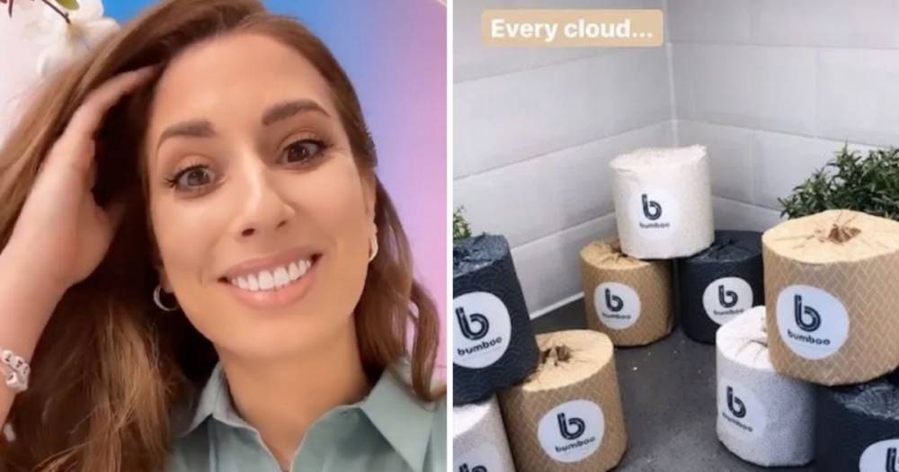 Stacey Solomon reveals that she is donating her spare toilet roll to YMCA amid coronavirus fears - www.ok.co.uk