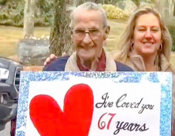 Meet the Husband Who Celebrated His 67th Anniversary Outside His Wife's Nursing Home - www.eonline.com - state Connecticut - parish Vernon