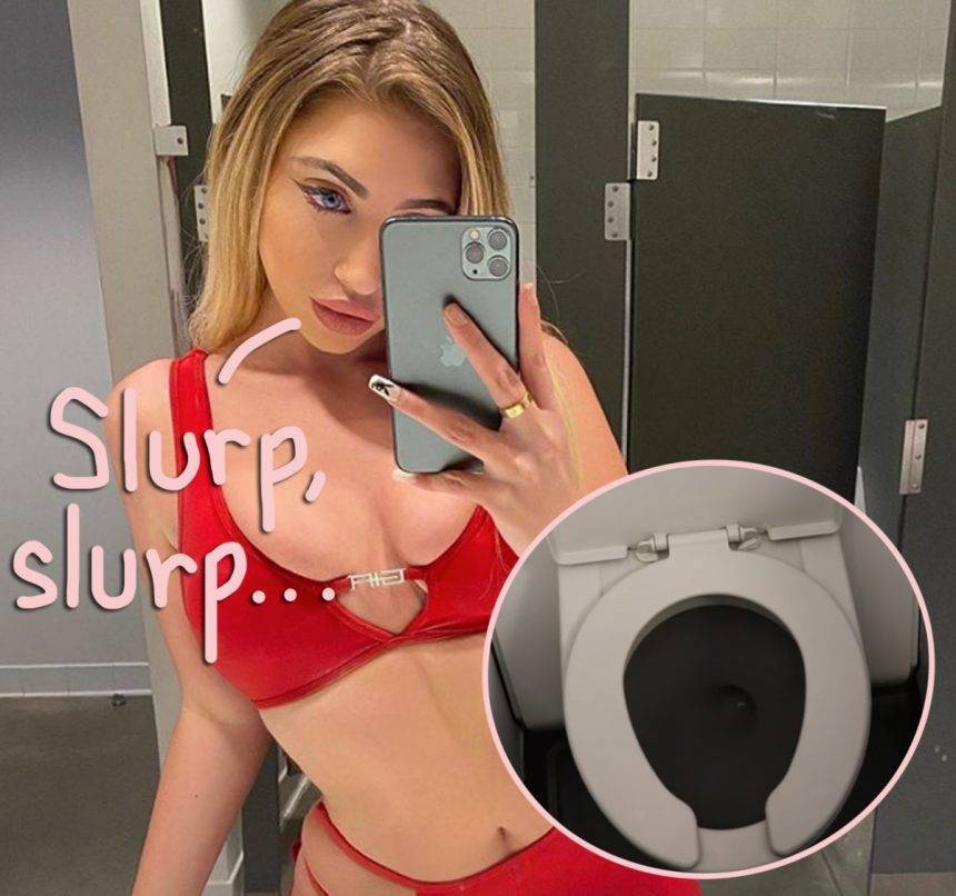 Social Media Influencer Launches DISGUSTING ‘Coronavirus Challenge’ By Licking Airplane Toilet Seat On Video - perezhilton.com