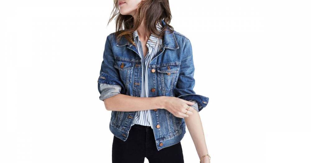 Our Favorite Madewell Jean Jacket Is Back in Stock at Nordstrom - www.usmagazine.com