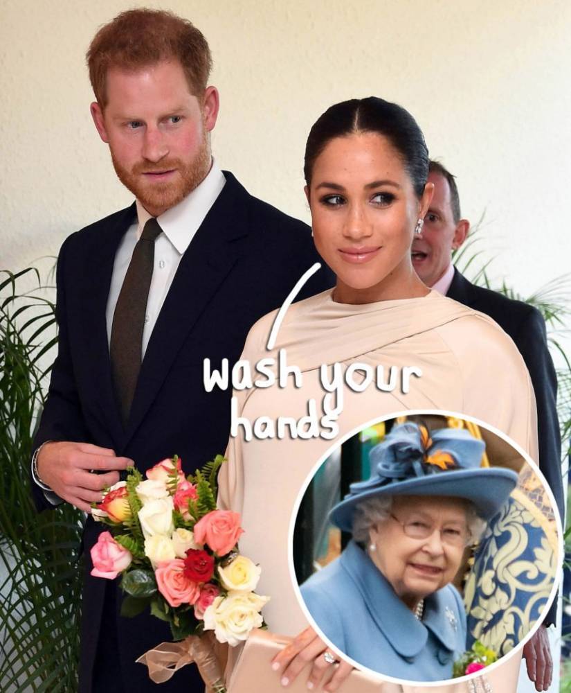 Meghan Markle & Prince Harry Are ‘Observing The Quarantine’ In Canada With Baby Archie: ‘Panicking Won’t Do Any Good’ - perezhilton.com - Britain - Canada