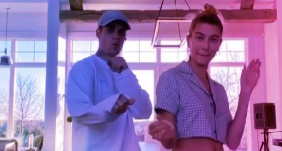 Justin Bieber & Hailey film adorable Tik Tok video during self quarantine amid Coronavirus scare; Watch - www.pinkvilla.com