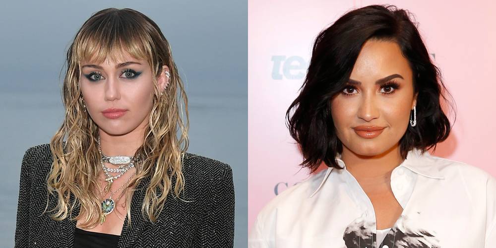 Here's Why Miley Cyrus & Demi Lovato Reconnected Again As Friends - www.justjared.com