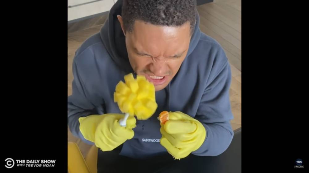 Trevor Noah Goes Overboard With Home Cleaning In A Bid To Tackle Coronavirus - etcanada.com
