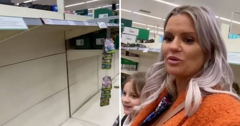 Kerry Katona says supermarket staff stopped her buying tissues amid 'apocalyptic' coronavirus chaos - www.ok.co.uk