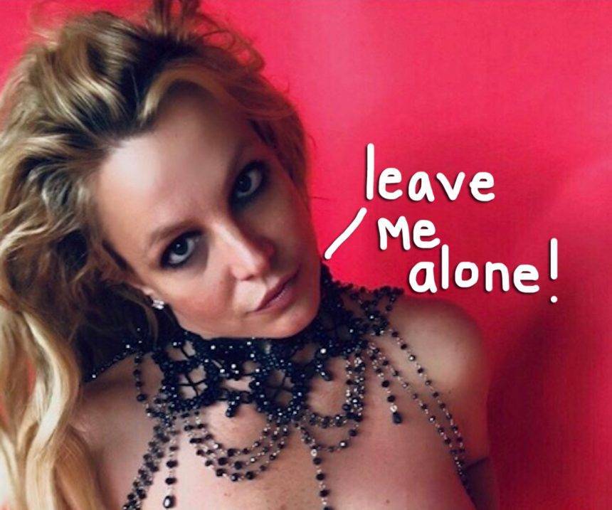 Britney Spears Says She’s Being Bullied Over Her Instagram Feed! - perezhilton.com