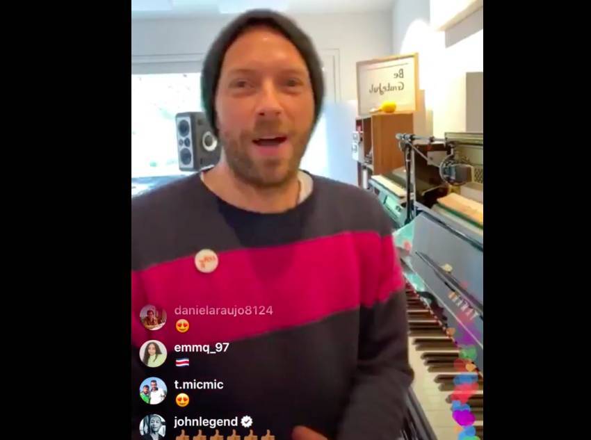 Coldplay's Chris Martin kicks off #TogetherAtHome virtual concert series - torontosun.com
