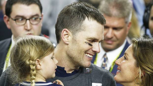 Tom Brady Gisele Bundchen’s Sweetest Pics With Their Kids At Super Bowls Over The Years - hollywoodlife.com