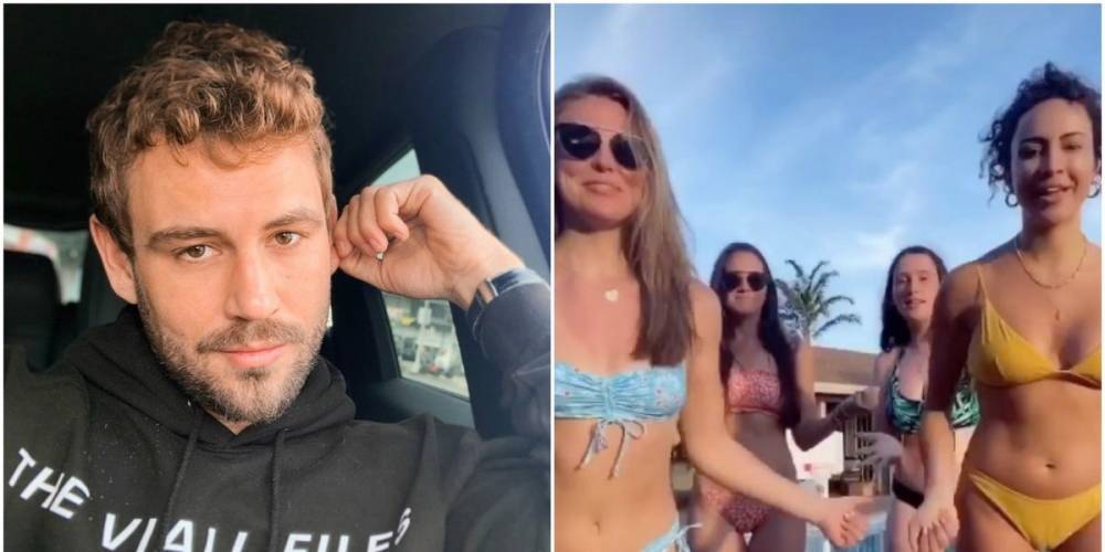 Nick Viall Seemingly Calls Out Tyler Cameron and Hannah Brown for Doing TikTok Videos Amid Quarantine - www.cosmopolitan.com - county Brown