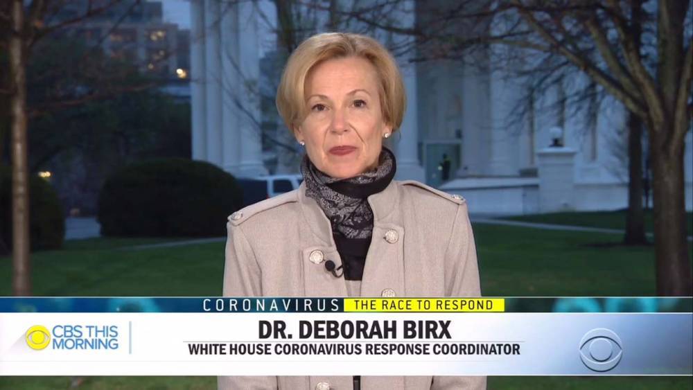 Dr. Deborah Birx on Predicting the Coronavirus Peak in U.S. - www.hollywoodreporter.com - USA