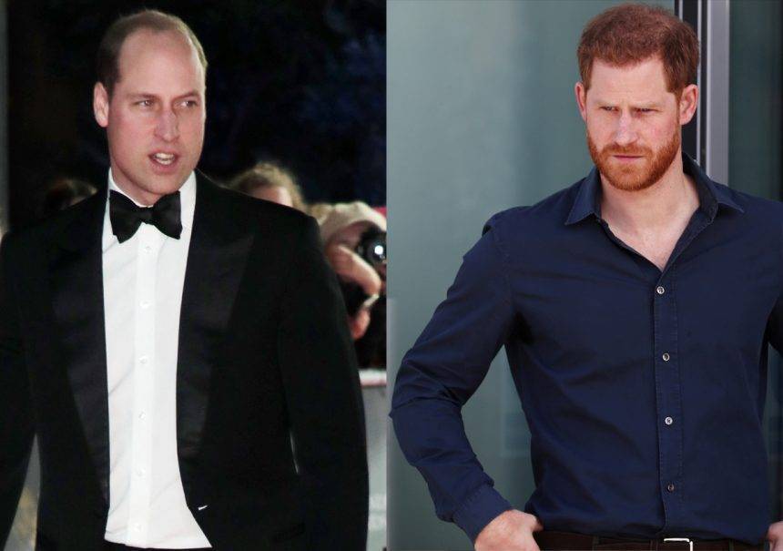 Prince William & Prince Harry Are ‘Both Filled With Anger And Resentment’ As Rift Between Them Grows - perezhilton.com